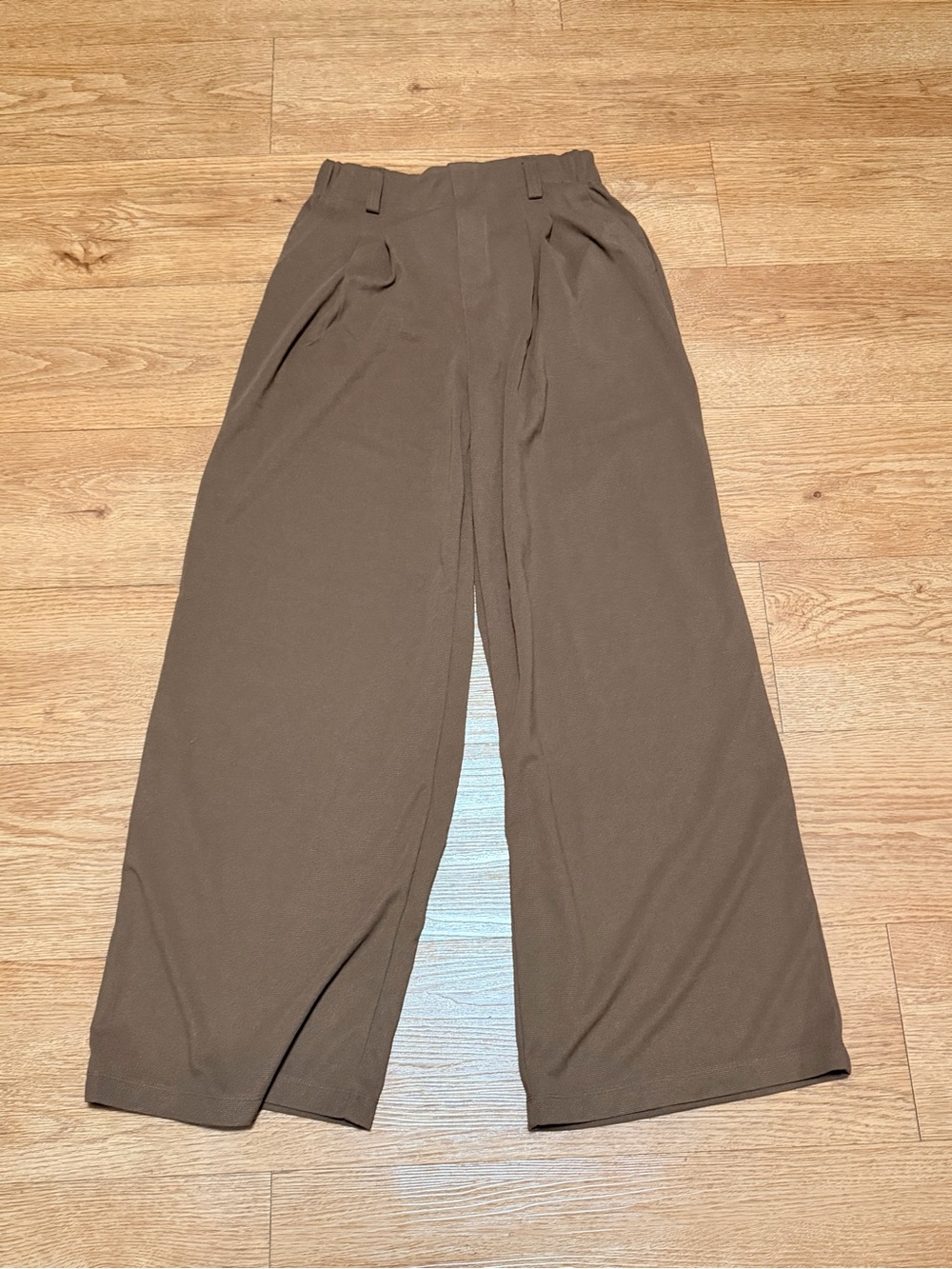 HALARA Brown Wide-Leg Pants